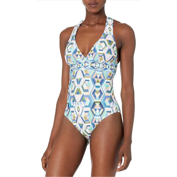 La Blanca | Women | Riviera Renewal Tummy Control One Piece Swimsuit | US 6 - Picture 13 of 15